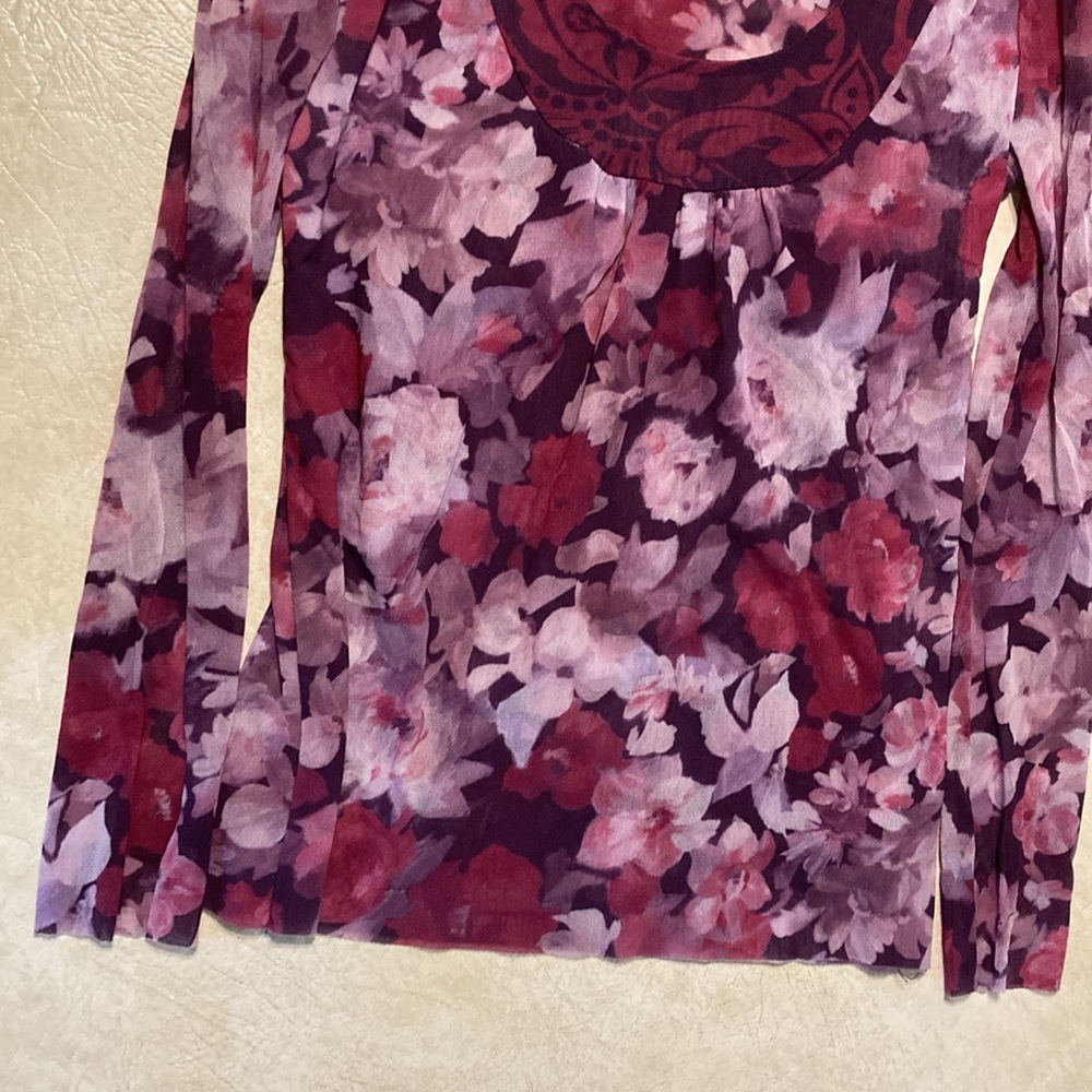 Petite M floral blouse - Picture 2 of 4
